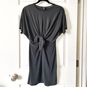 Tie Front T-Shirt Dress